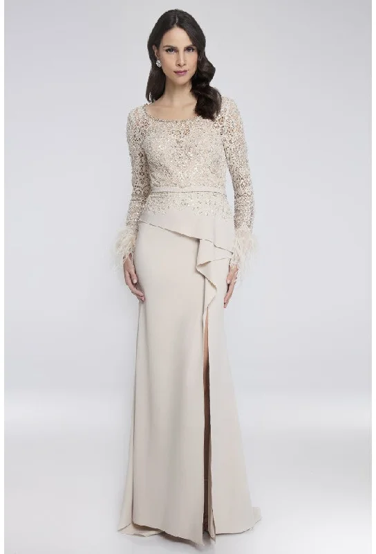Terani Couture 1811M6568 Long Slit Evening Formal Dress