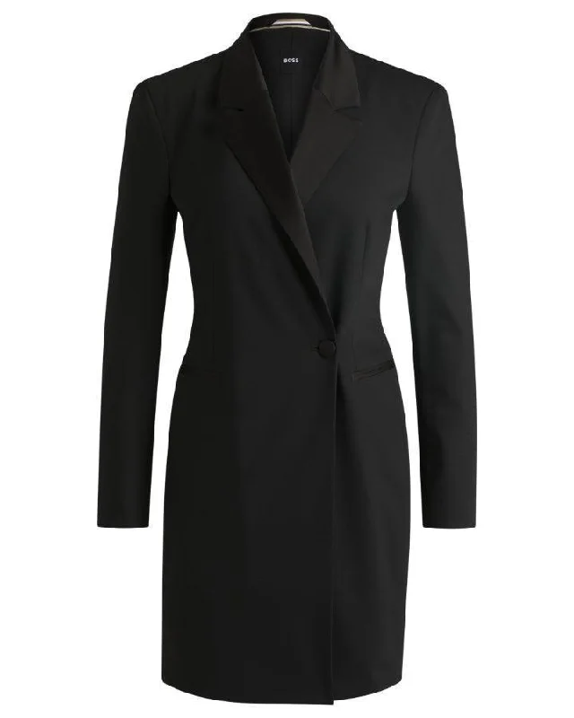 Hugo Boss Dackea Tuxedo Dress