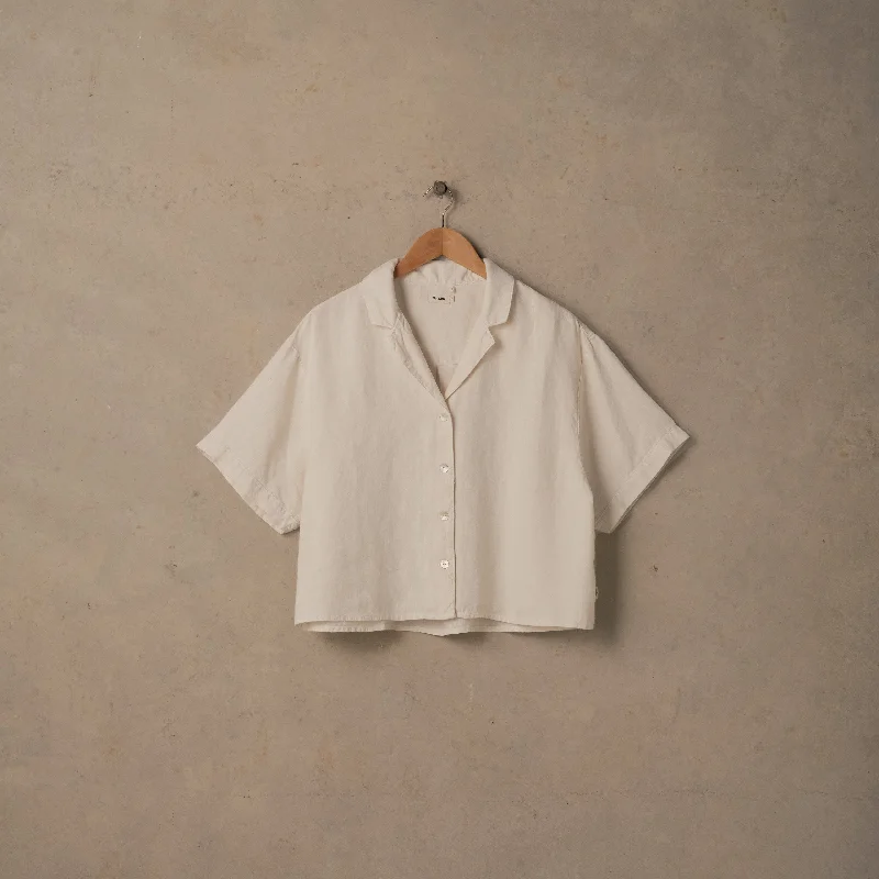 Cloud Shirt Fashionable Pleated Short Shirt