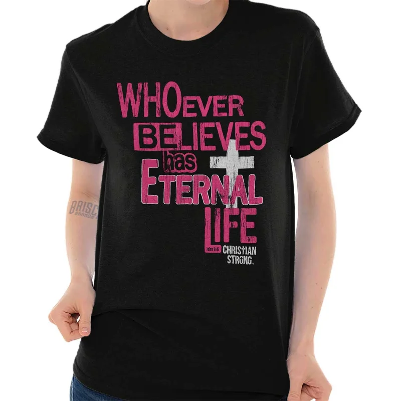 Eternal Life T Shirt Elegant Draped Short Shirt