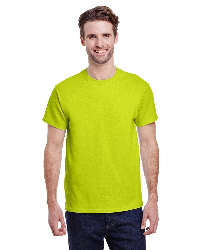 Gildan Ultra Cotton Heavyweight T-Shirt | Safety Green Terry Blend Velvet Blend Canvas Blend Gildan Ultra Cotton Heavyweight T-Shirt | Safety Green Terry Blend Velvet Blend Canvas Blend