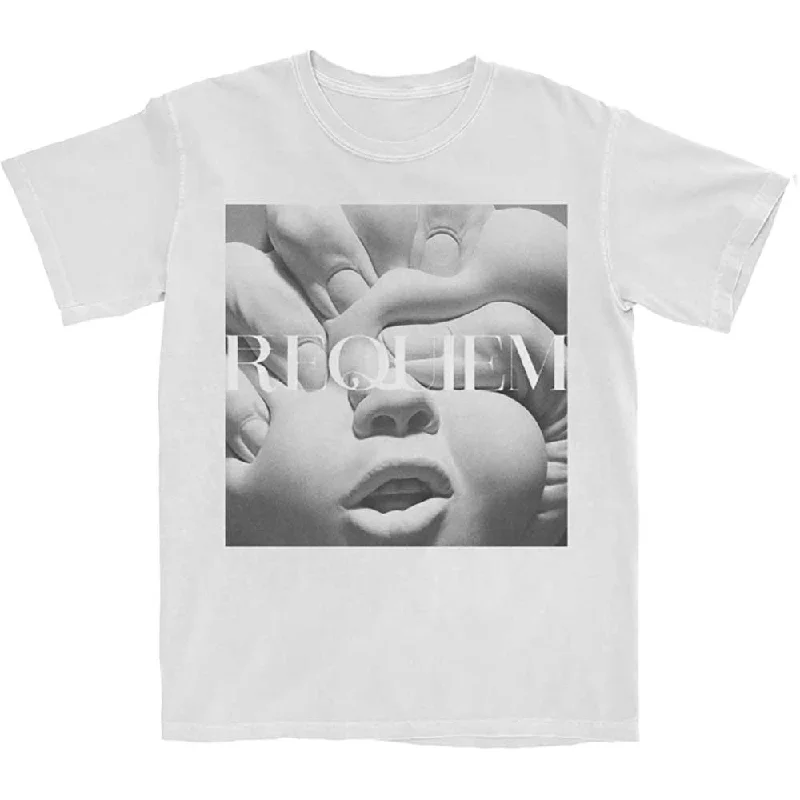 Korn | Official Band T-Shirt | Requiem Album Cover (Back Print) Iron Safe Non-Iron Wrinkle Free