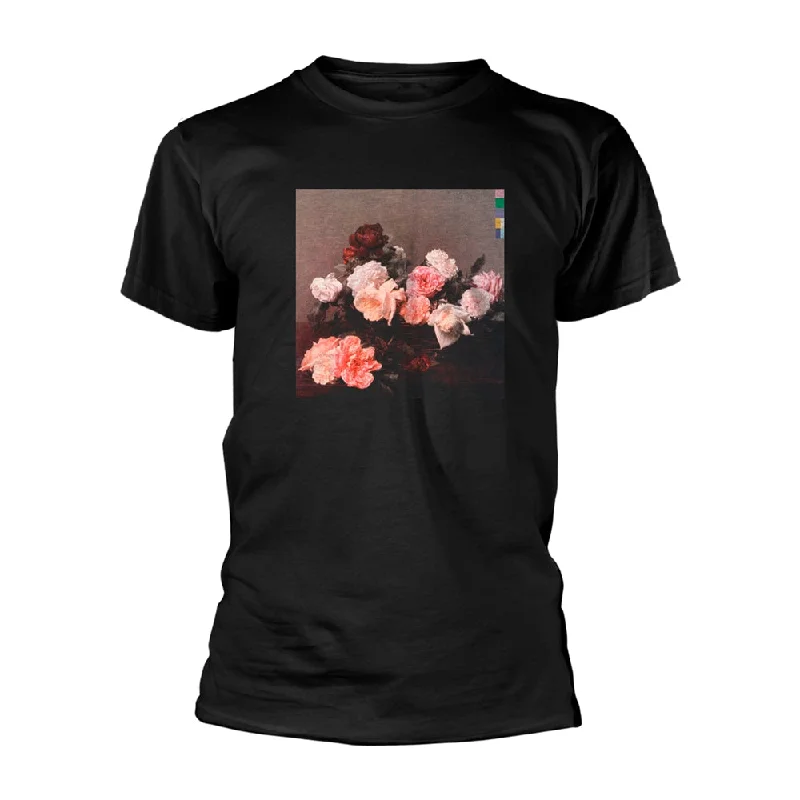 New Order Unisex T-shirt: Power Corruption And Lies Boxy Fit Fitted Loose