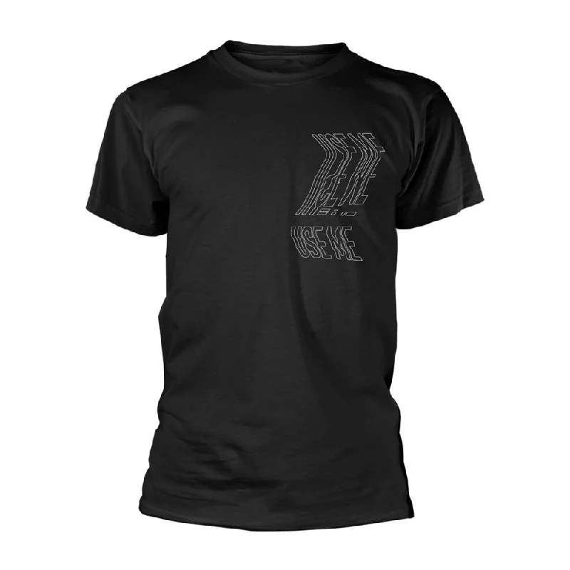 PVRIS Unisex T-shirt: Use Me (back print) Nylon Fabric Polyester Fabric Spandex Fabric PVRIS Unisex T-shirt: Use Me (back print) Nylon Fabric Polyester Fabric Spandex Fabric