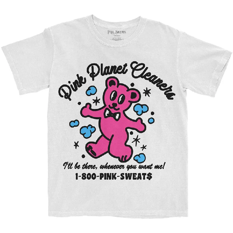 Pink Sweats | Official Band T-Shirt | Pink Cleaners Hooded Caped Shawl Collar