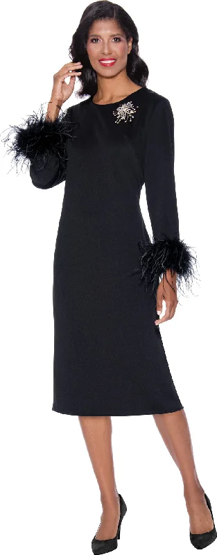 Divine Apparel SL1871 Formal Long Sleeve Midi Dress Comfortable Fit-and-Flare Midi Dress Divine Apparel SL1871 Formal Long Sleeve Midi Dress Comfortable Fit-and-Flare Midi Dress
