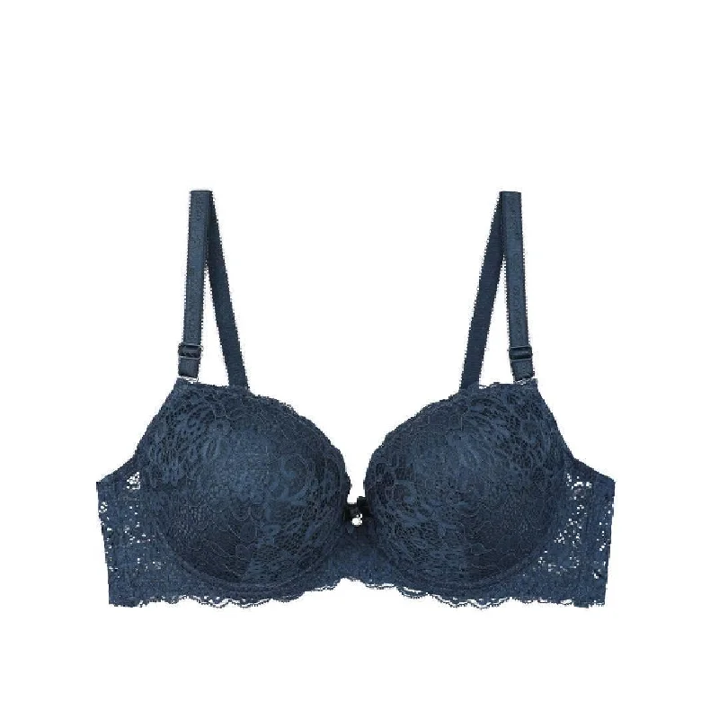 Stylish Nylon B Cup Thin sponge Sexy Lace underwire Ladies bra | Lightly Padded Underwire Bra Comfortable Active Bra