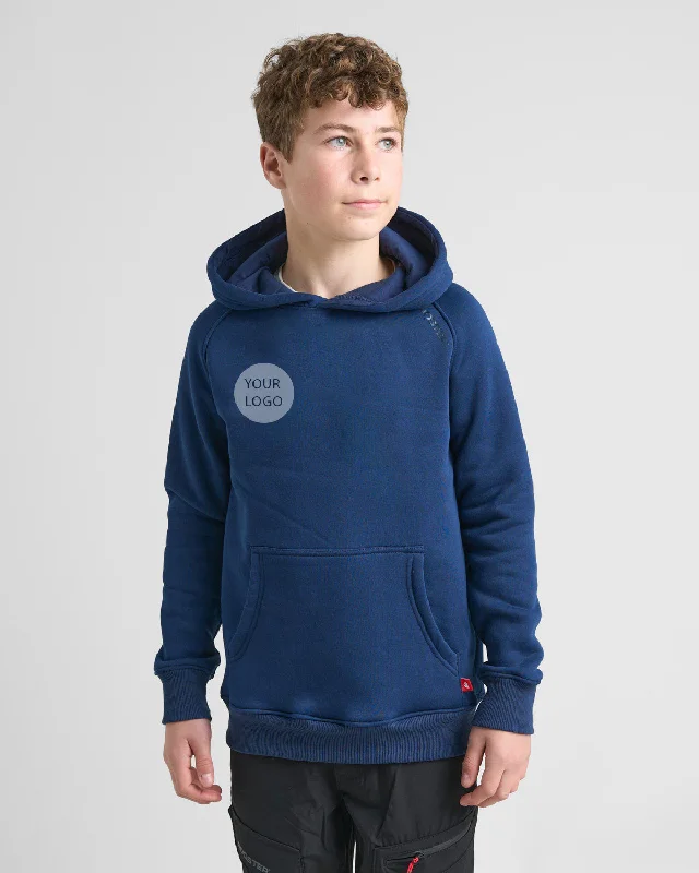 JUNIOR Event Hoodie - Custom Printed Hoodie with Button Placket Classic Preppy