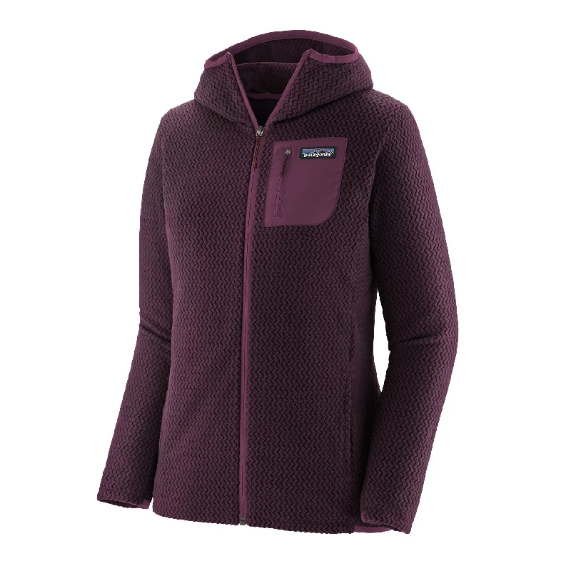 Women's R1® Air Full-Zip Hoody Hoodie with Crew Neck Simple Timeless