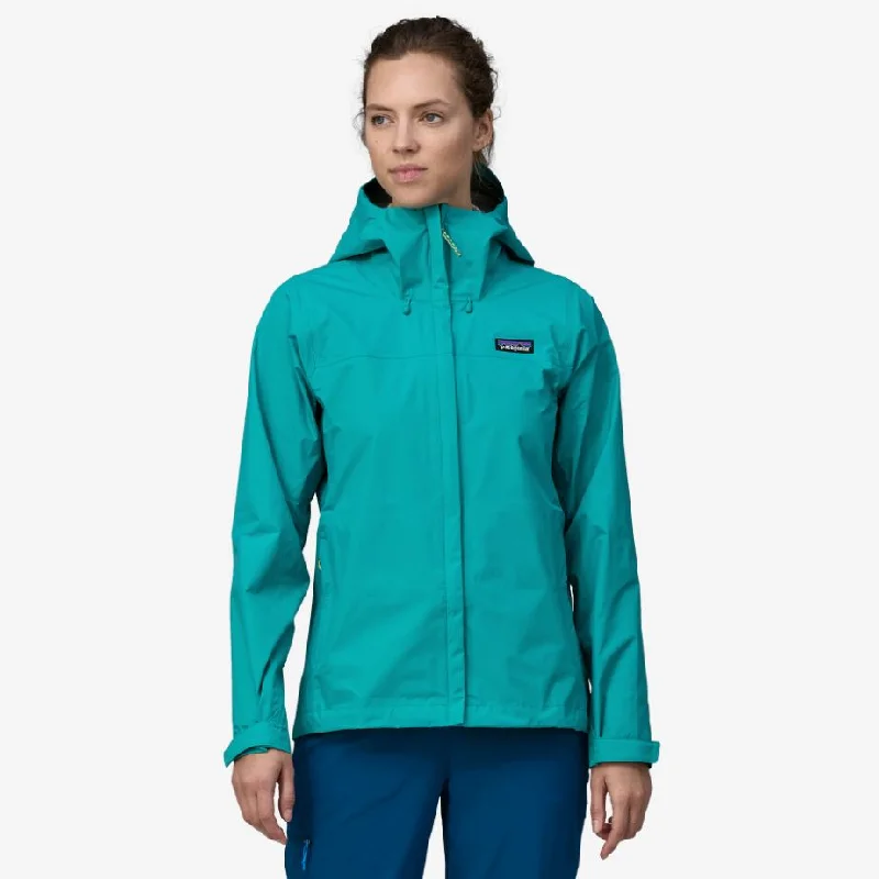 Patagonia W Torrentshell 3L Rain Jacket Notch Collar Jacket Peter Pan Collar Jacket Cowl Neck Jacket