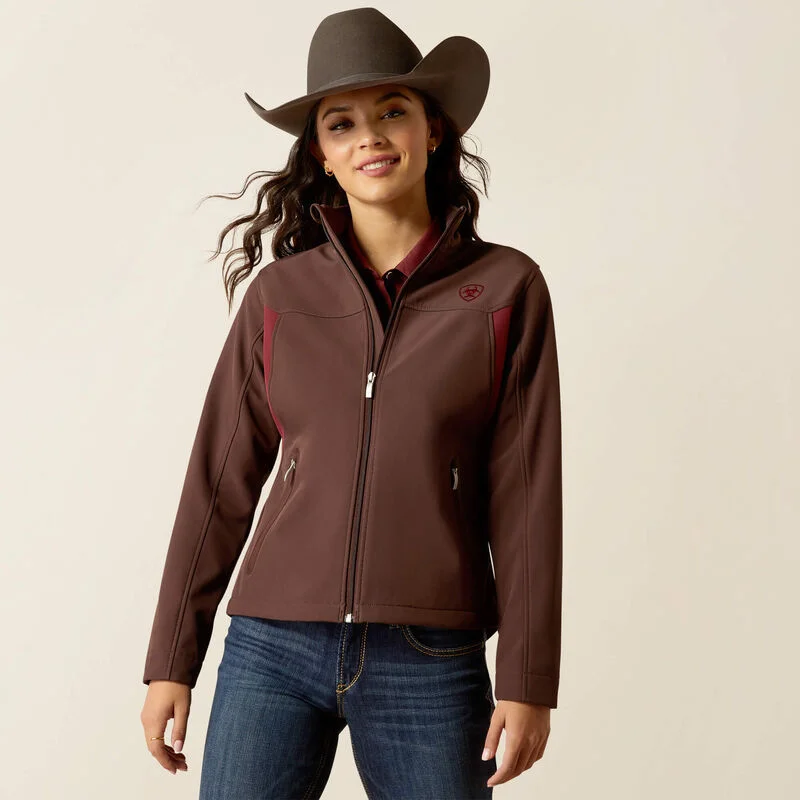 Ariat Women's New Team Softshell Jacket 10052785 Insulated Jacket Fitted Jacket Loose Jacket