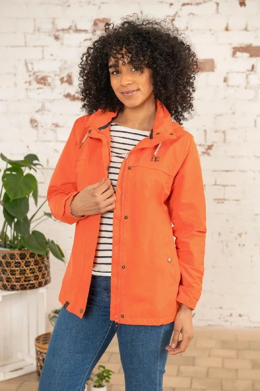 Lighthouse Beachcomber Jacket -ORANGE Snapped Jacket Toggled Jacket Drawstring Jacket Lighthouse Beachcomber Jacket -ORANGE Snapped Jacket Toggled Jacket Drawstring Jacket