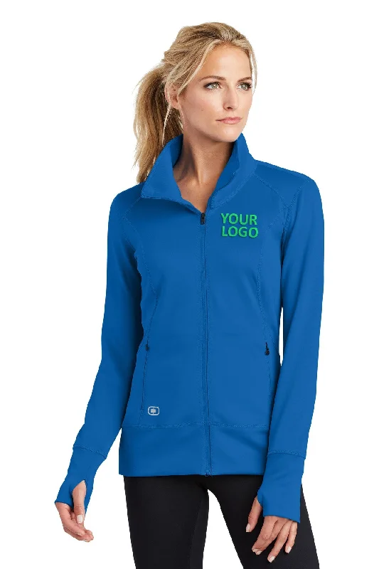 OGIO ENDURANCE Ladies Fulcrum Custom Jackets, Electric Blue Fitted Jacket Loose Jacket Oversized Jacket