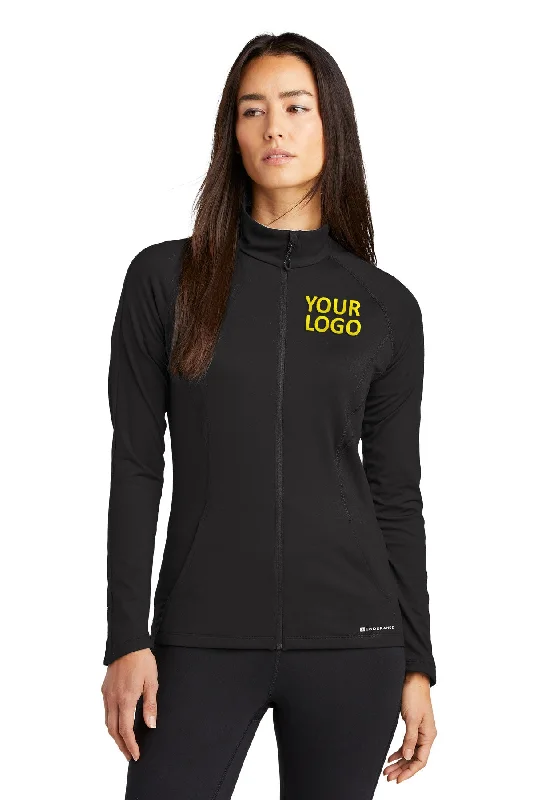 OGIO ENDURANCE Ladies Customized Radius Jackets, Blacktop Knit Jacket Woven Jacket Fleece Jacket OGIO ENDURANCE Ladies Customized Radius Jackets, Blacktop Knit Jacket Woven Jacket Fleece Jacket