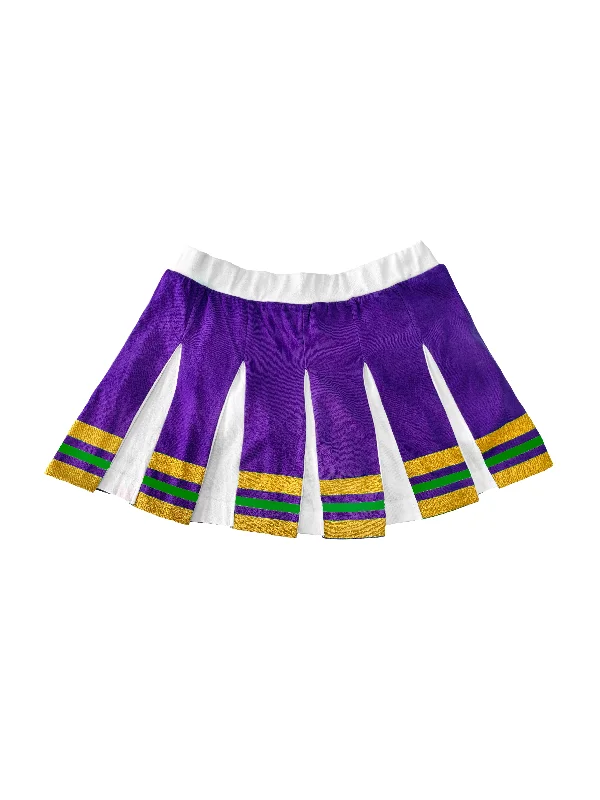 Junior Knife Pleat Skort - Purple lace skirt delicate