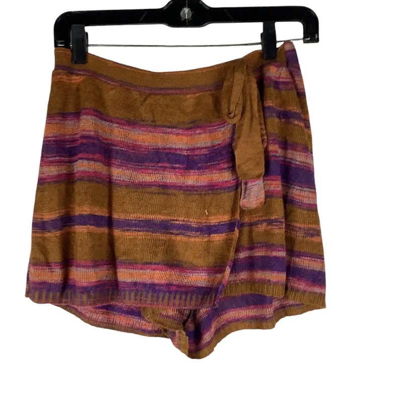 Skort By Free People In Multi-colored, Size: S leather skirt modern