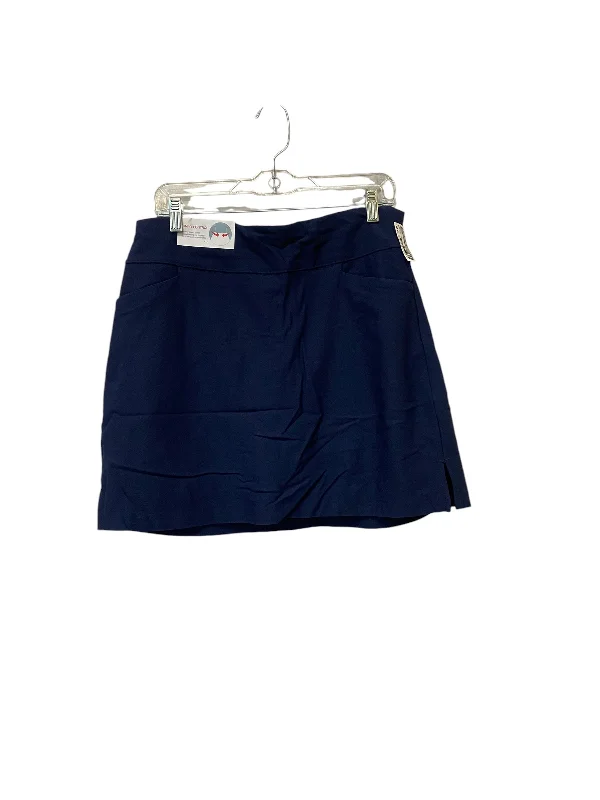 Skort By Lady Hagen In Navy, Size: L seamless skirt comfort