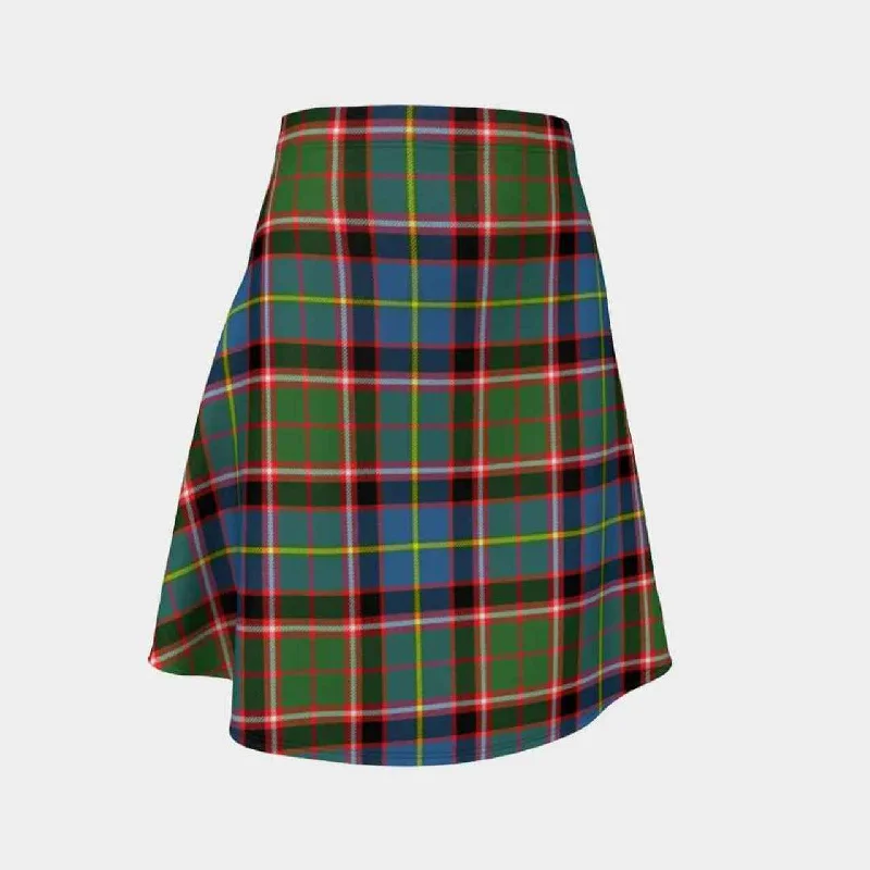 Stirling & Bannockburn District Tartan Flared Skirt denim skirt fashionable